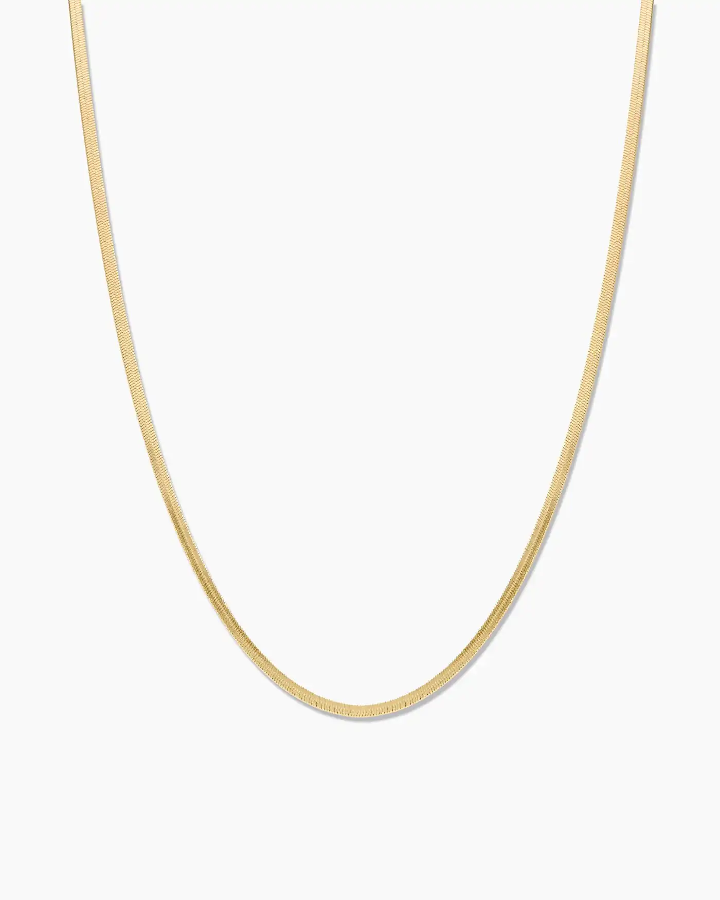 Snake Chain Necklace Choker – Gold