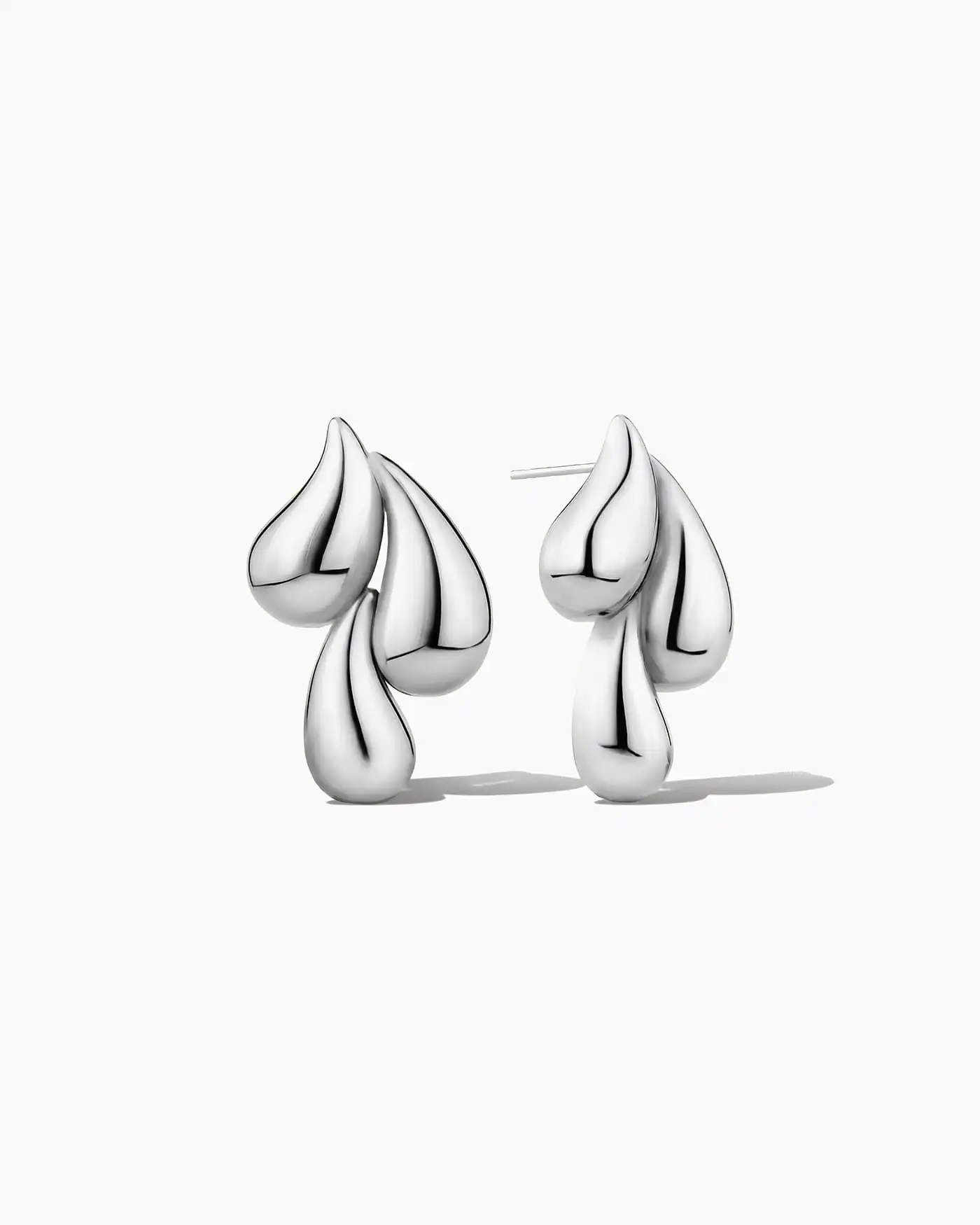Orecchini con tre gocce – Argento