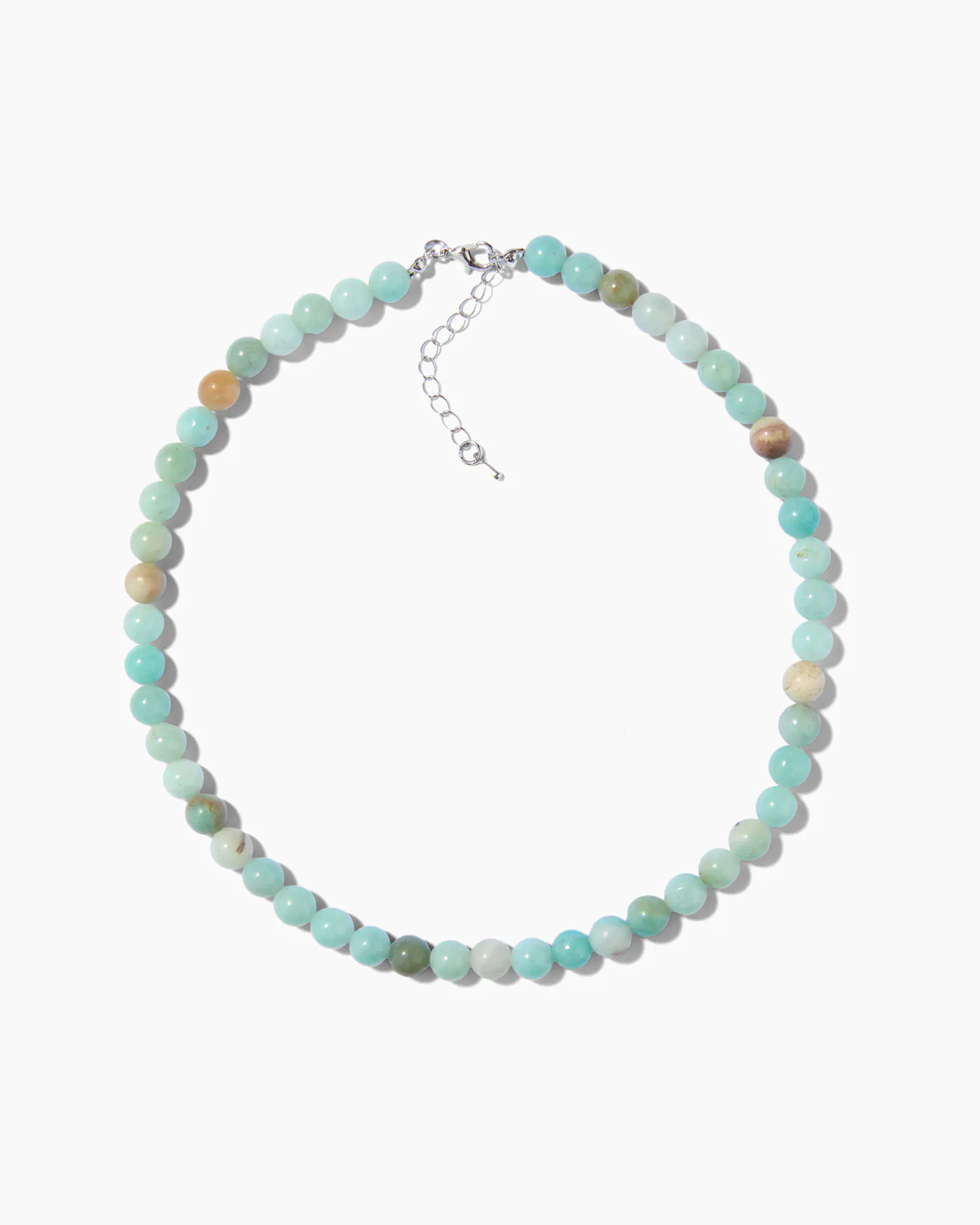 Collana di perline di amazzonite
