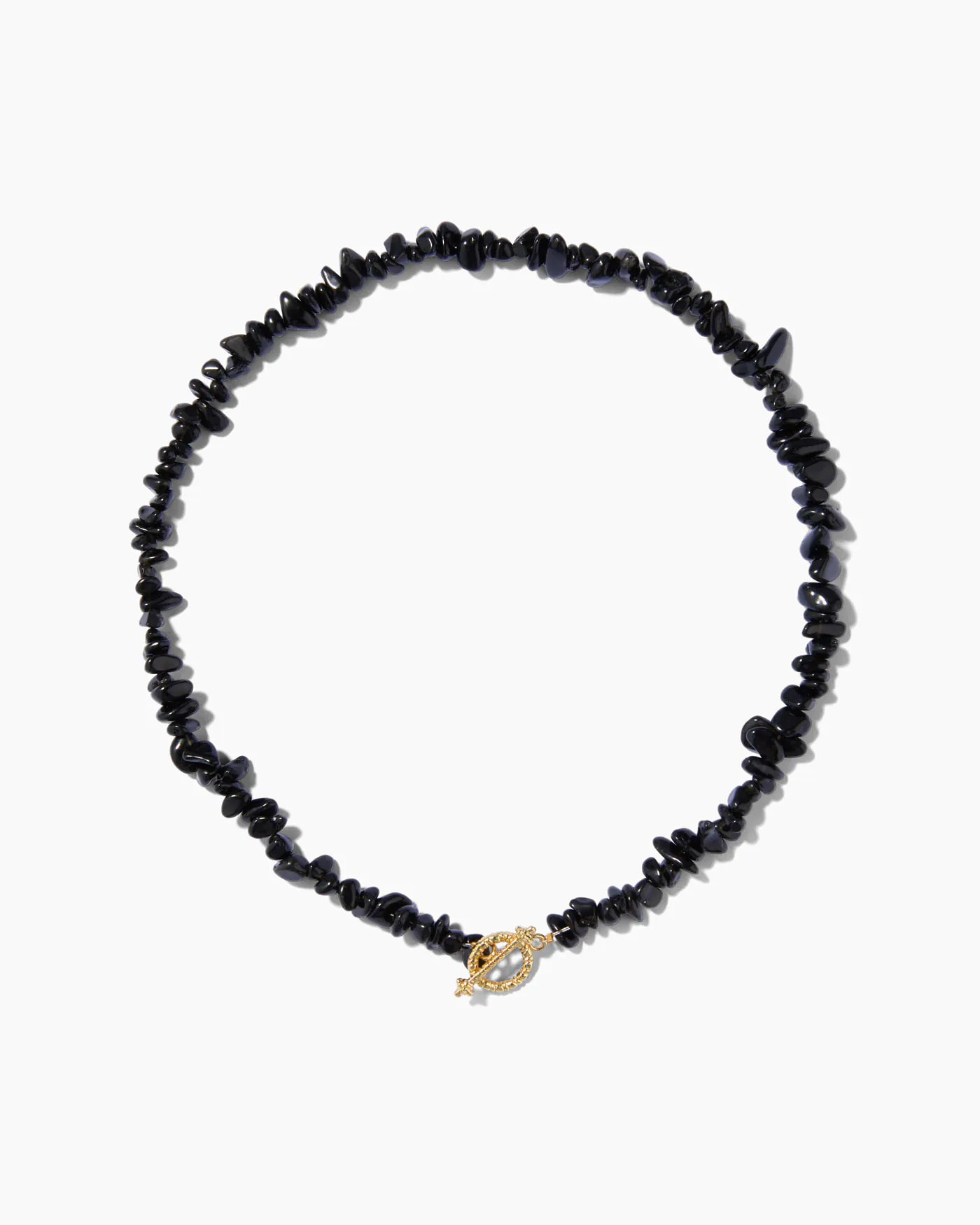Collier éclats de pierre noire